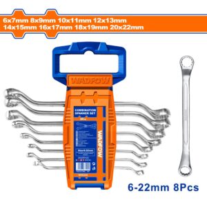 Offset ring spanner set