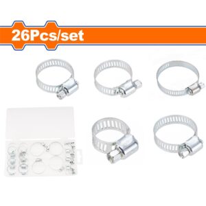 26 Pcs hose clip assortment