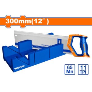 Mitre box and back saw set
