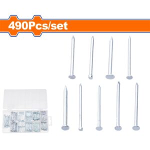 490 Pcs nail assortment