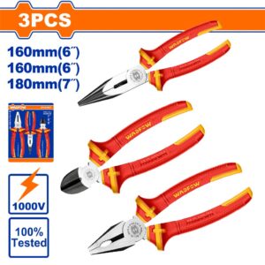 3 Pcs insulated pliers set