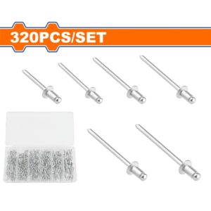 320 Pcs Blind rivets set