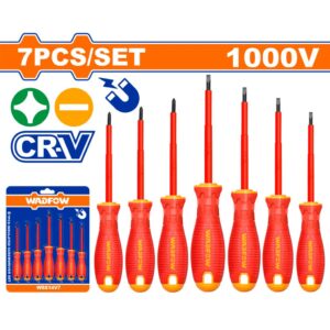 7 Pcs Insulated screwdriver set