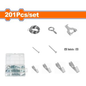201 Pcs Picture hangers kit