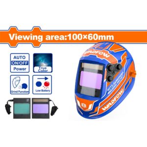 Auto-darkening welding helmet